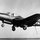 On July 21, 1946, Lt. Cmdr. James Davidson conducted the first trials of the McDonnell XFD-1 Phantom aboard the aircraft carrier USS Franklin D. Roosevelt (CVB 42). (US Navy)